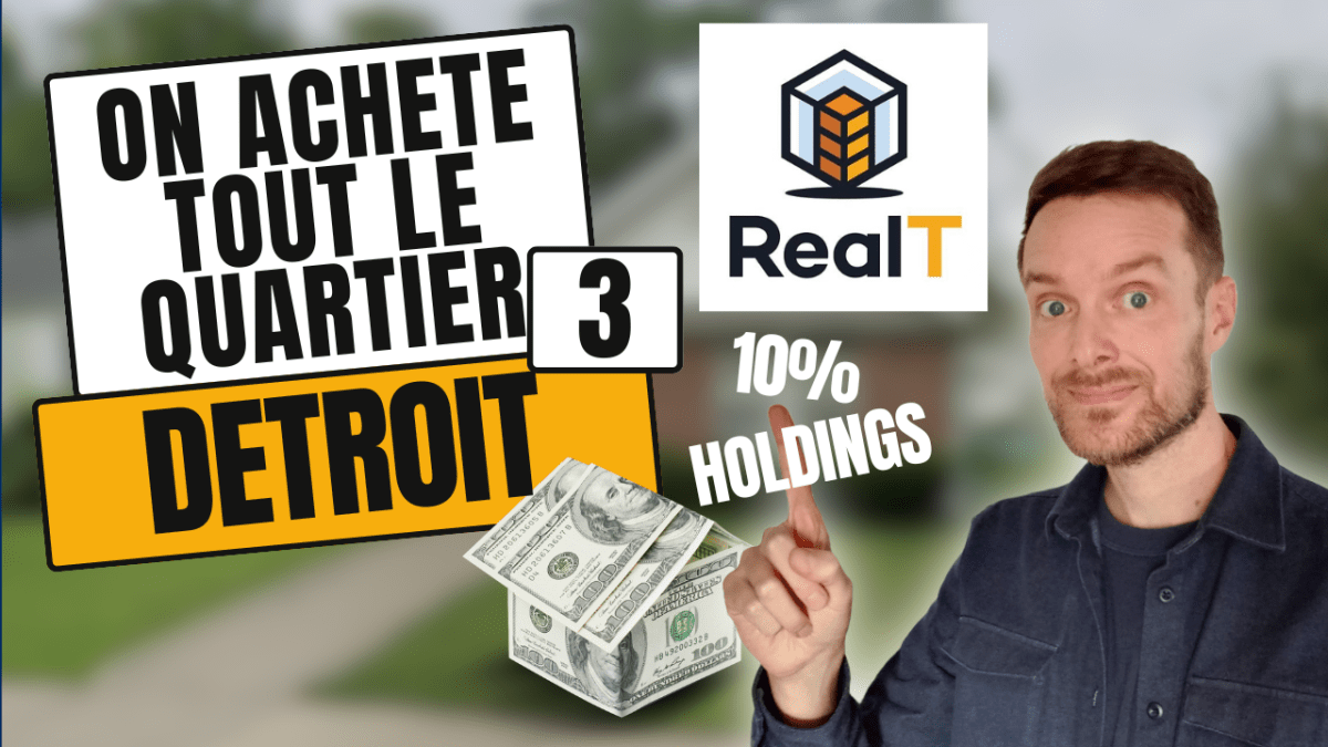 🏡 REALT | 10% et Holdings (Vol 3) | DETROIT